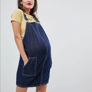 NWT Maternity Overall Dress